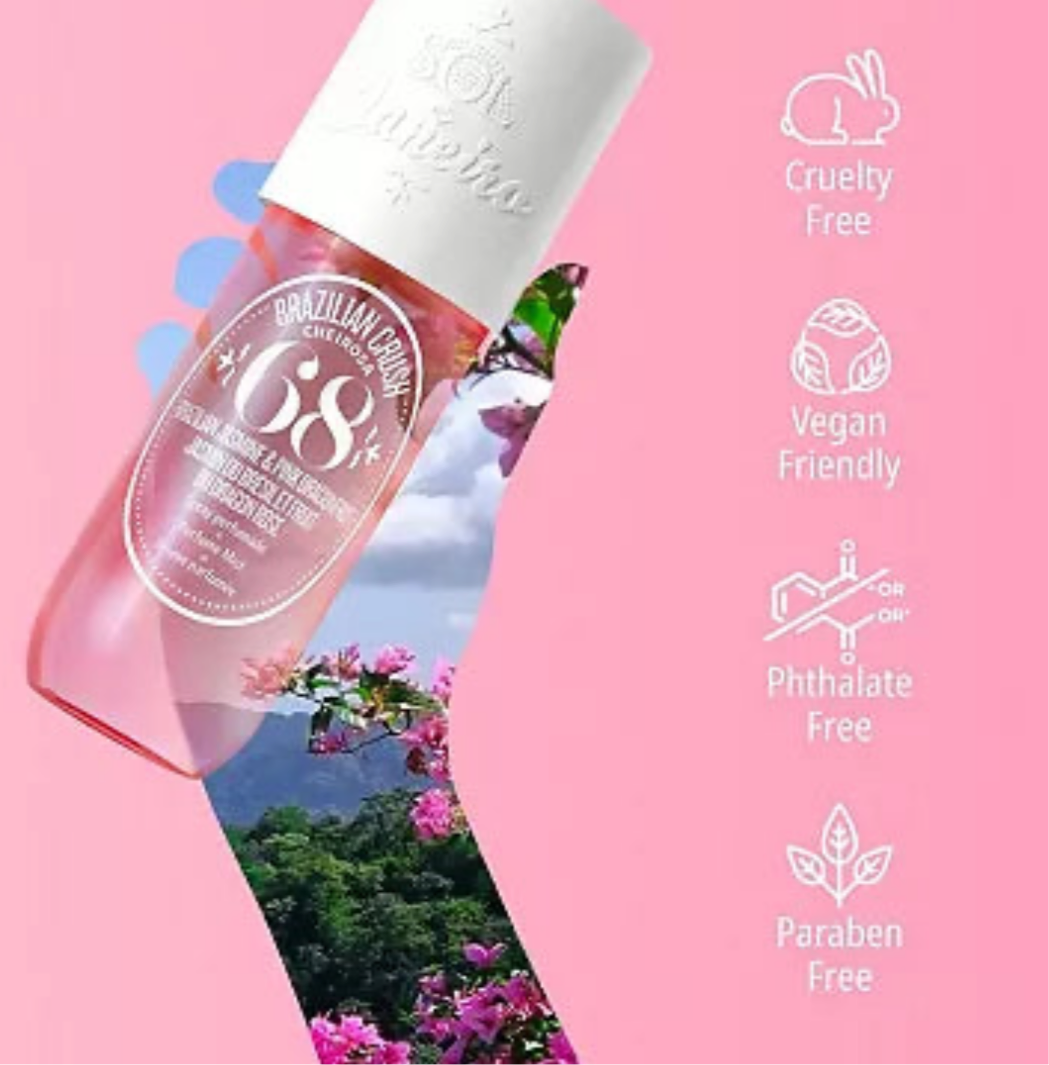 (Copia) SOL DE JANEIRO
'68 BODY FRAGRANCE MIST (FRAGANCIA PARA CUERPO)