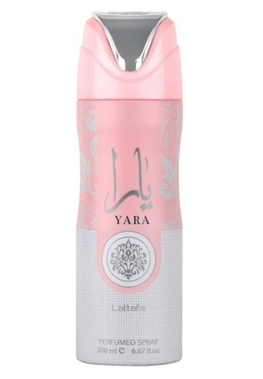 Desodorante perfumado en aerosol Yara de Lattafa Perfumes