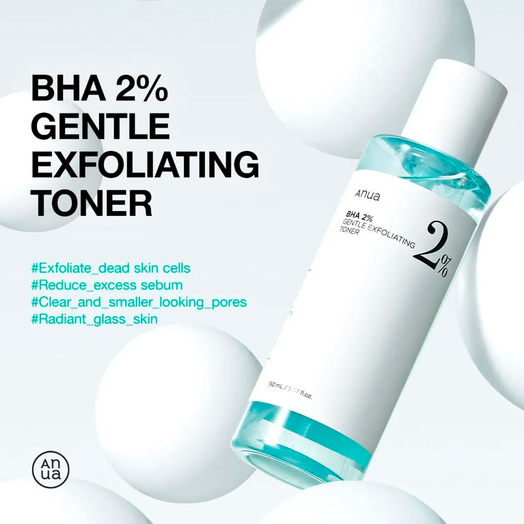 ANUA FORMULA RENOVADA BHA 2 GENTLE EXFOLIATING TONER