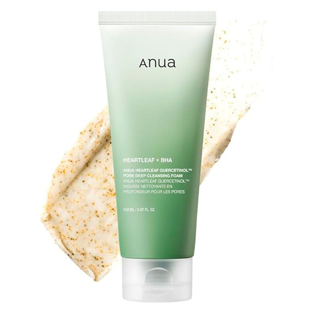 ANUA FORMULA RENOVADA HEARTLEAF QUERCETINOL PORE DEEP CLEANSING FOAM (150 ml)