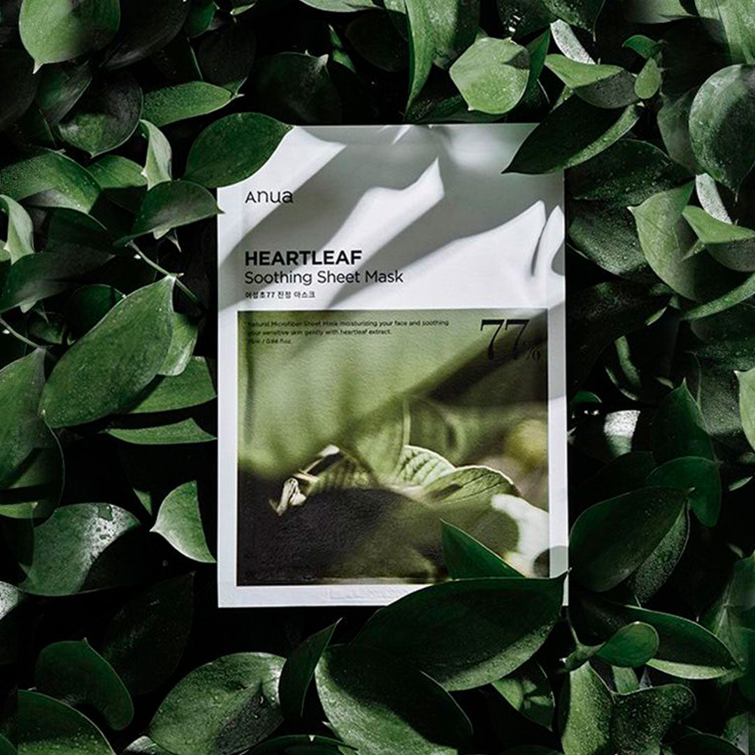 ANUA FORMULA RENOVADA HEARTLEAF 77% SOOTHING SHEET MASK (1 pz)