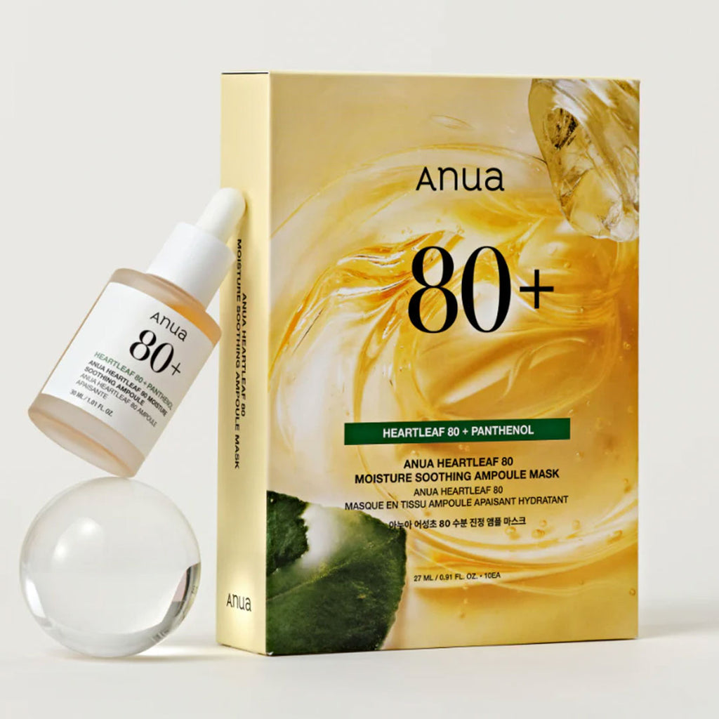 ANUA FORMULA RENOVADA HEARTLEAF 80 MOISTURE SOOTHING AMPOULE MASK (1 pz)