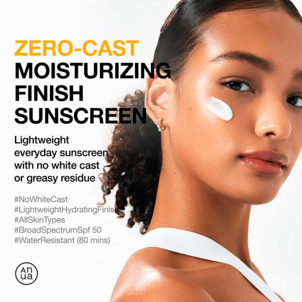 ANUA ZERO-CAST MOISTURIZING FINISH SUNSCREEN 50ML