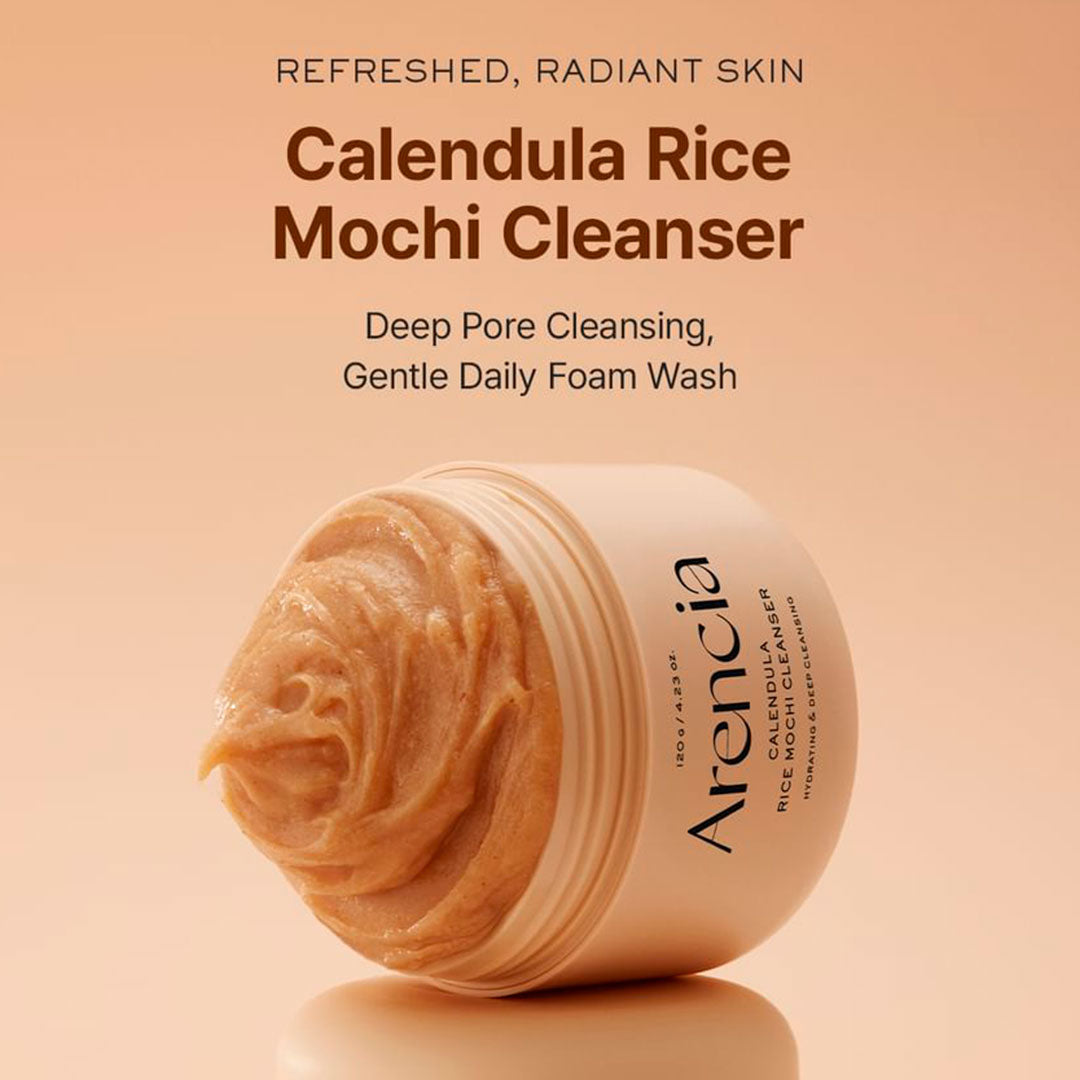 ARENCIA CALENDULA RICE MOCHI CLEANSER (120 g)