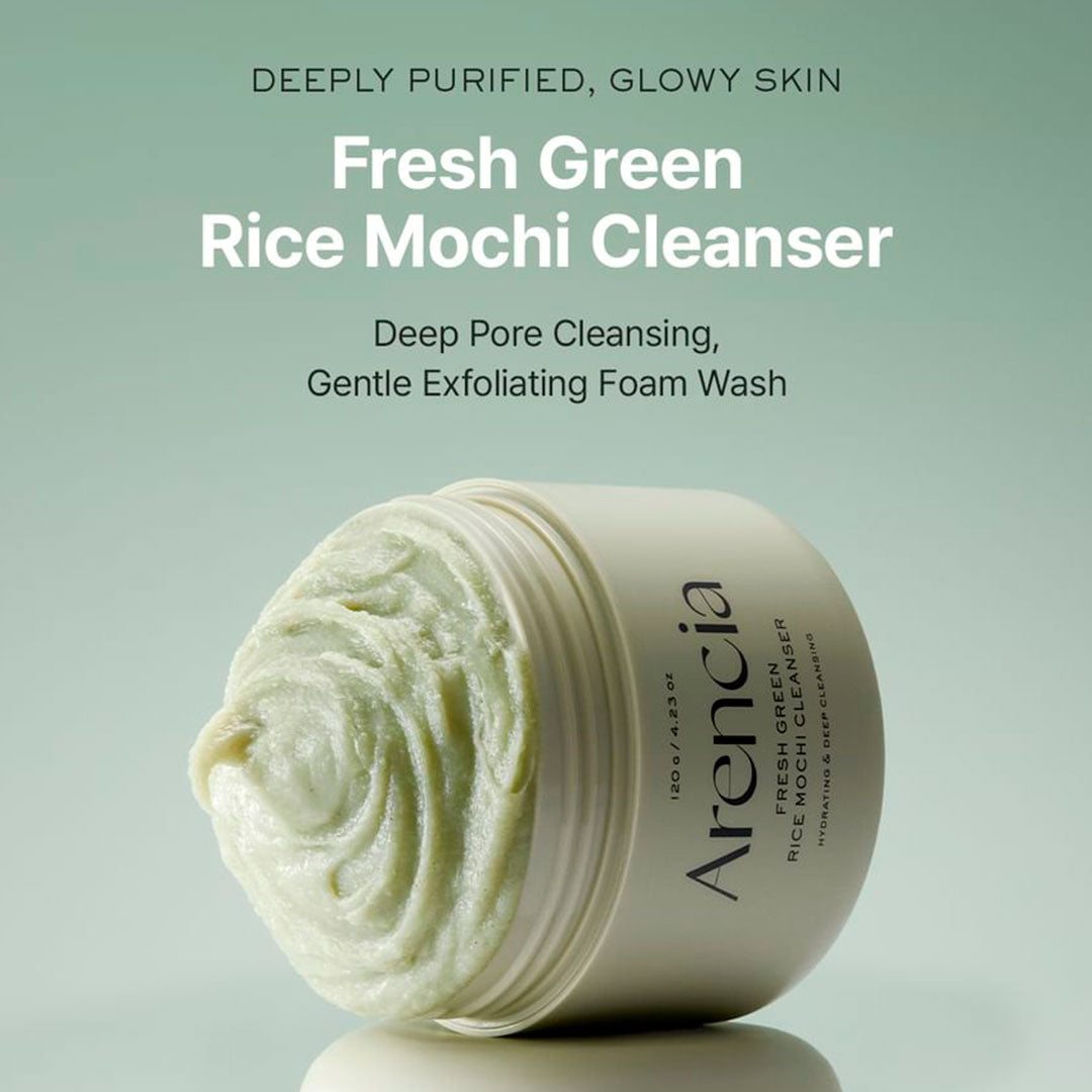 ARENCIA FRESH GREEN RICE MOCHI CLEANSER (120 g)