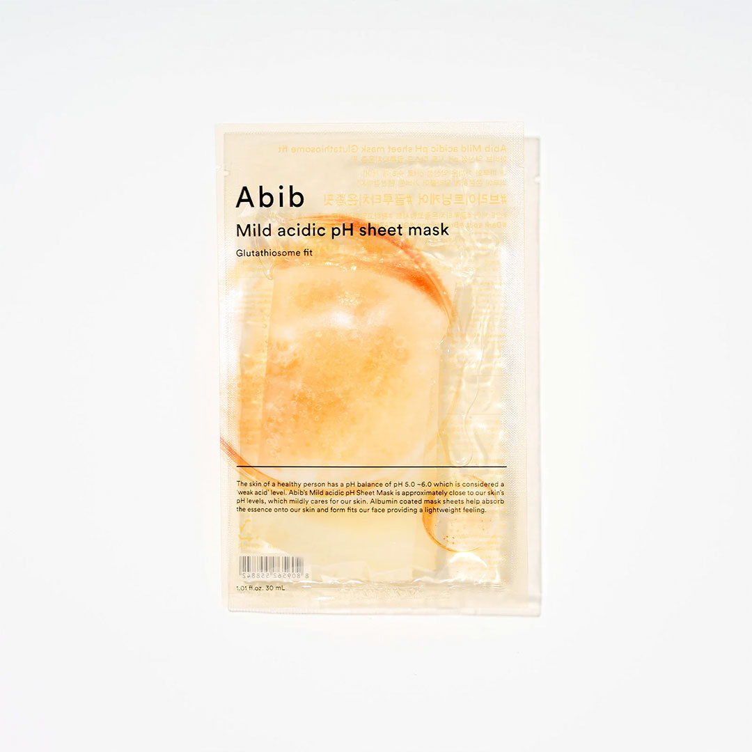 Abib MILD ACIDIC PH SHEET MASK GLUTATHIOSOME FIT (1 pz)