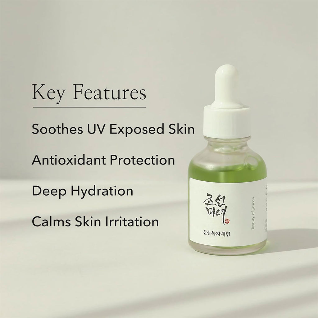 BEAUTY OF JOSEON CALMING SERUM: GREEN TEA + PANTHENOL (30 ml)