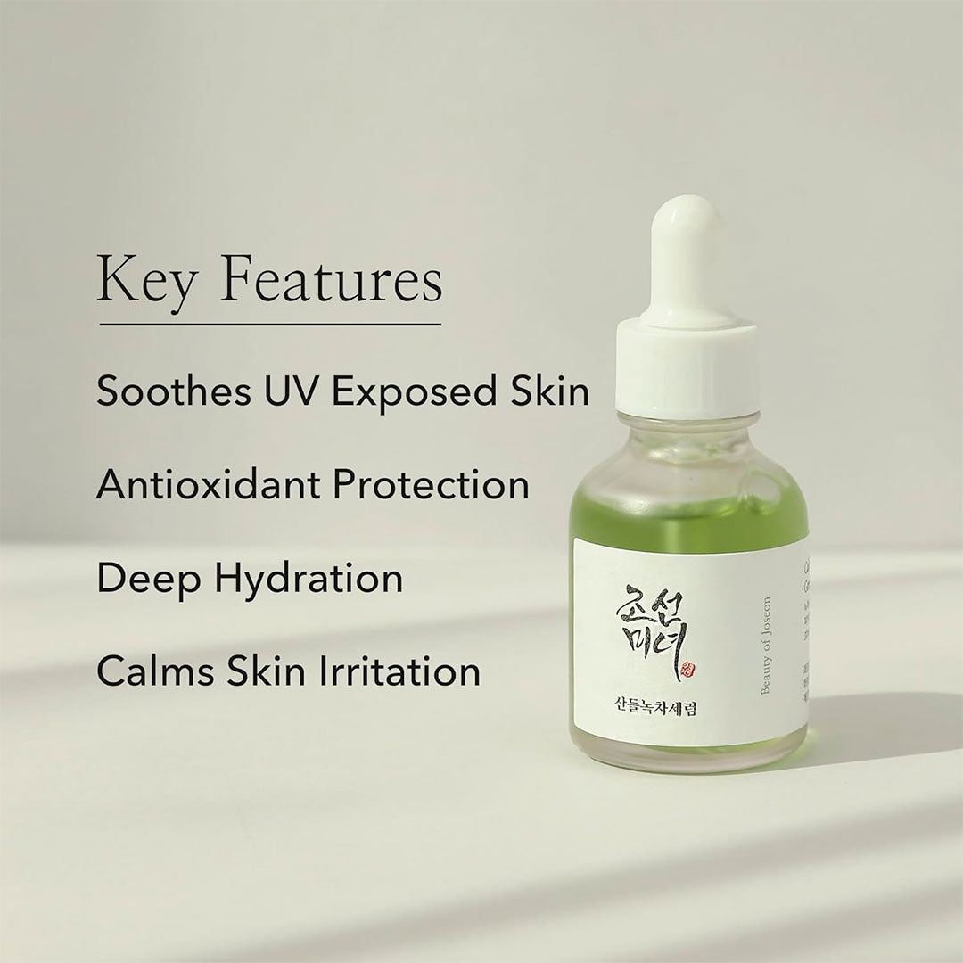 BEAUTY OF JOSEON CALMING SERUM: GREEN TEA + PANTHENOL (30 ml)