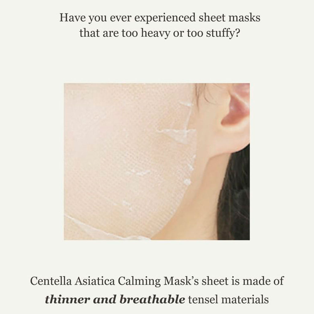 BEAUTY OF JOSEON CENTELLA ASIATICA CALMING MASK (1 pz)
