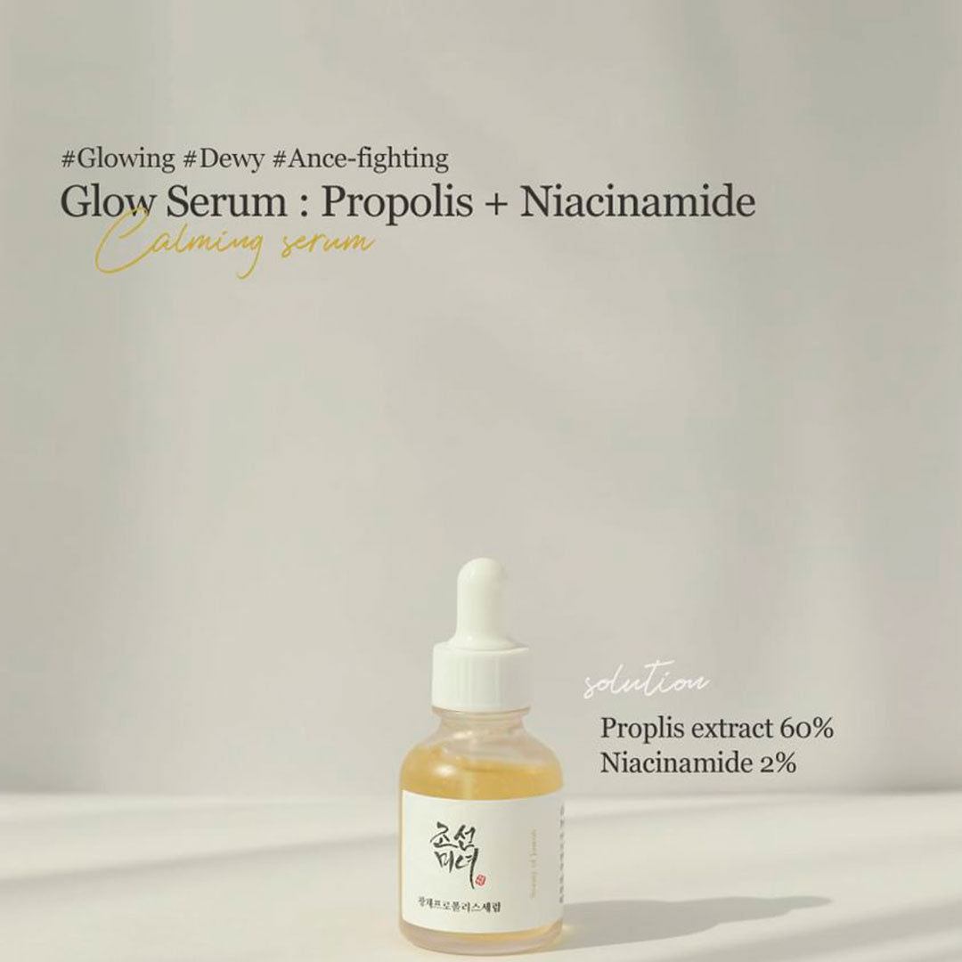 BEAUTY OF JOSEON GLOW SERUM: PROPOLIS + NIACINAMIDE (30 ml)