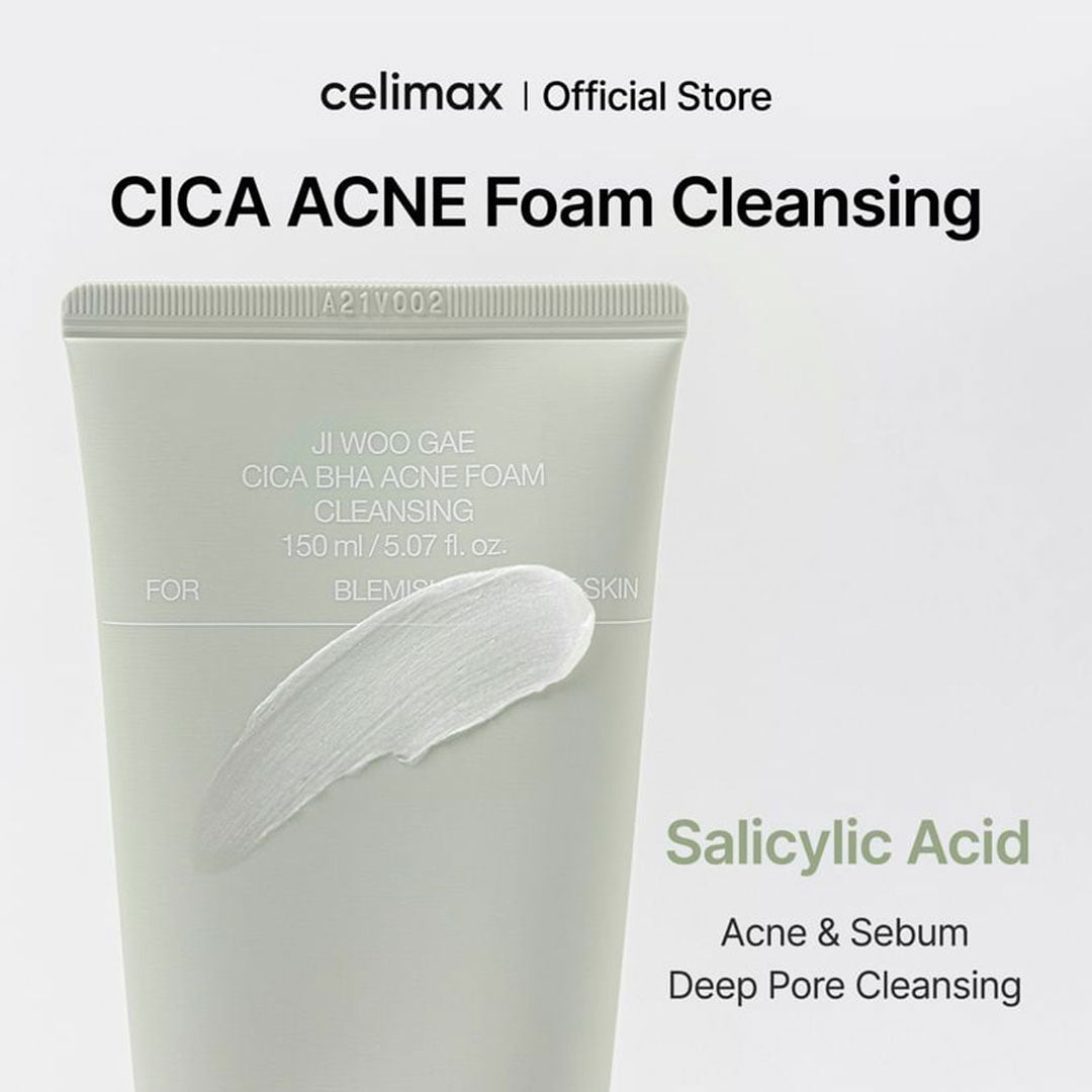 CELIMAX JI WOO GAE CICA BHAACNE FOAM CLEANSING (150 ml)