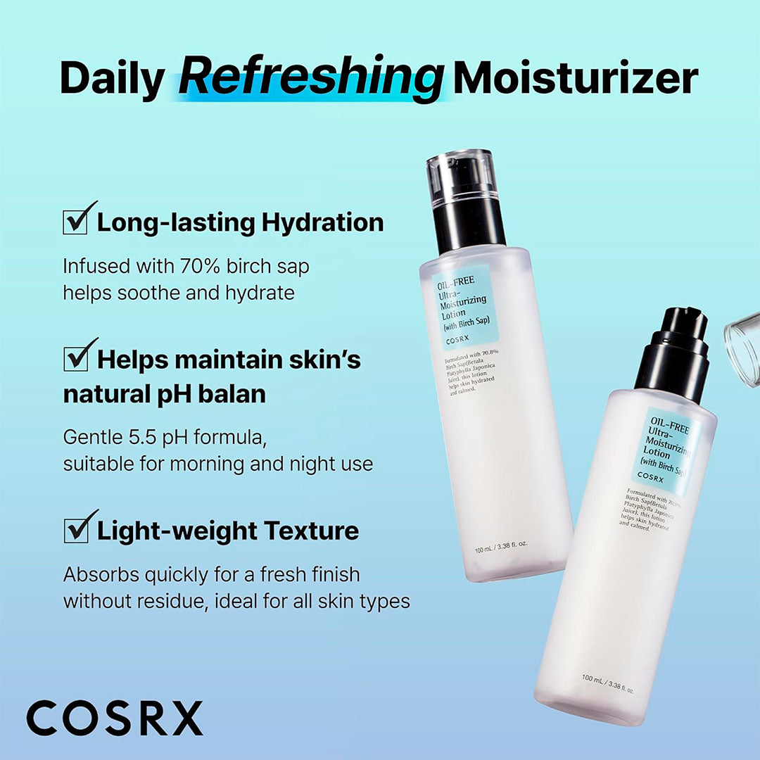 COSRX OIL-FREE ULTRA-MOISTURIZING LOTION (100 ml)