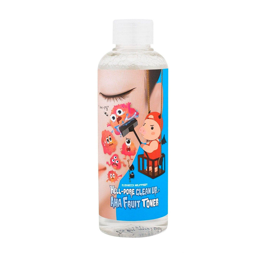ELIZAVECCA MILKY PIGGY HELL-PORE CLEAN UP AHA FRUIT TONER (200ml)