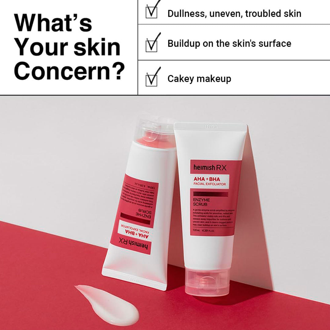 HEIMISH RX AHA BHA ENZYME SCRUB (130 ml)