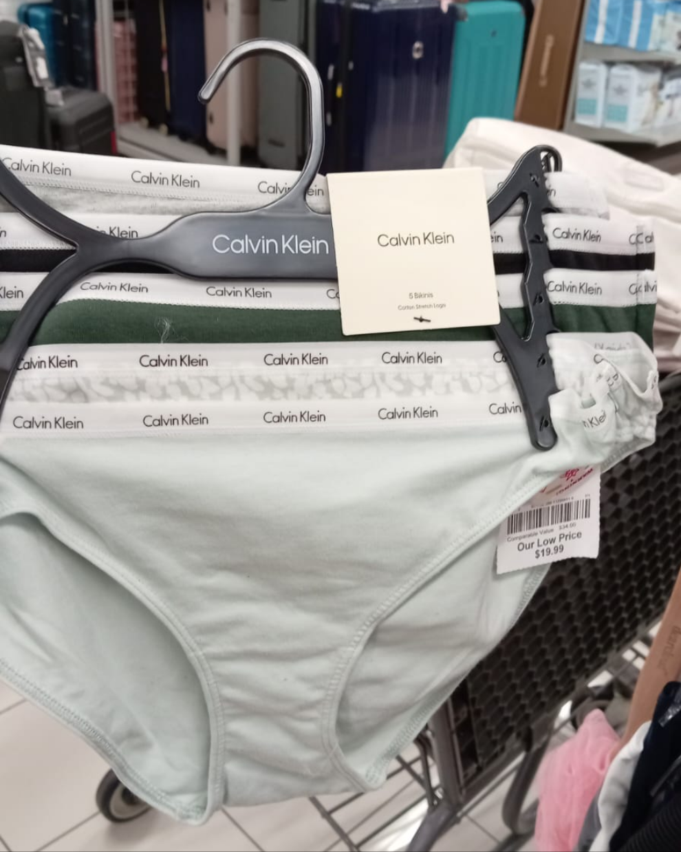 Set Panties tricolor mixto ck completos