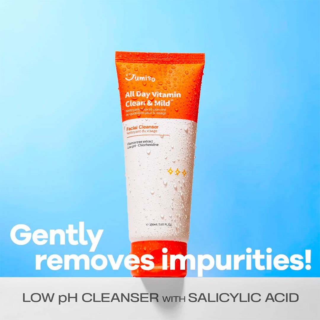 JUMISO ALL DAY VITAMIN CLEAN & MILD FACIAL CLEANSER (150 ml)