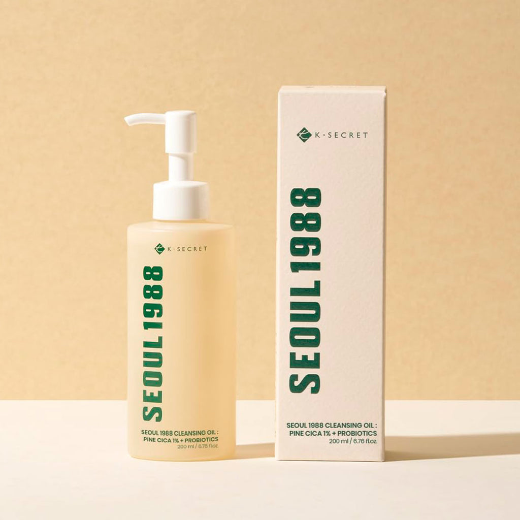 K-SECRET SEOUL 1988 CLEANSING OIL : PINE CICA 1% + PROBIOTICS (150 ml)
