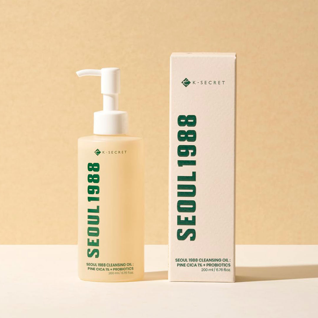 K-SECRET SEOUL 1988 CLEANSING OIL : PINE CICA 1% + PROBIOTICS (150 ml)