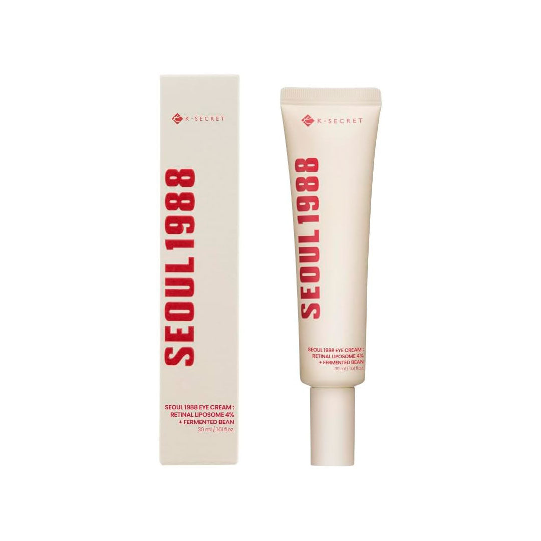 K-SECRET SEOUL 1988 EYE CREAM: RETINAL LIPOSOME 4% + FERMENTED BEAN (30 ml) K-SECRET SEOUL 1988 EYE CREAM: RETINAL LIPOSOME 4% + FERMENTED BEAN (30 ml)