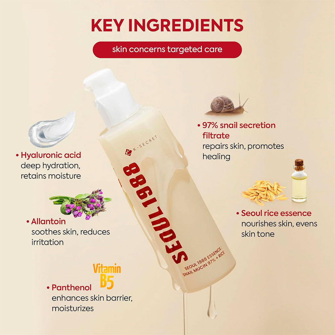 K-SECRET SEOUL 1988 SERUM: RETINAL LIPSOME 2% + BLACK GINSENG (30 ml)