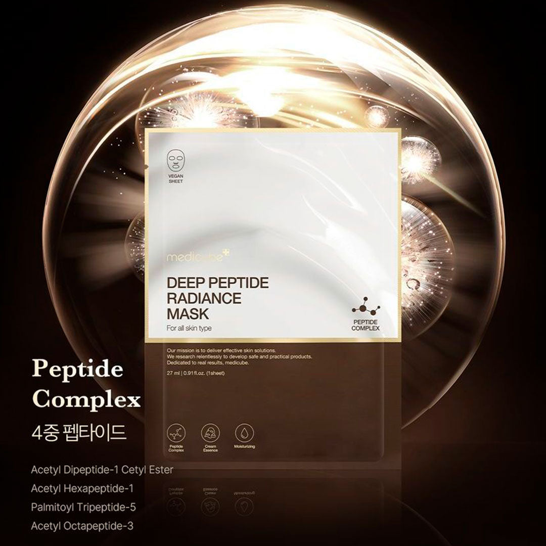 MEDICUBE DEEP PEPTIDE RADIANCE MASK (1 pz)