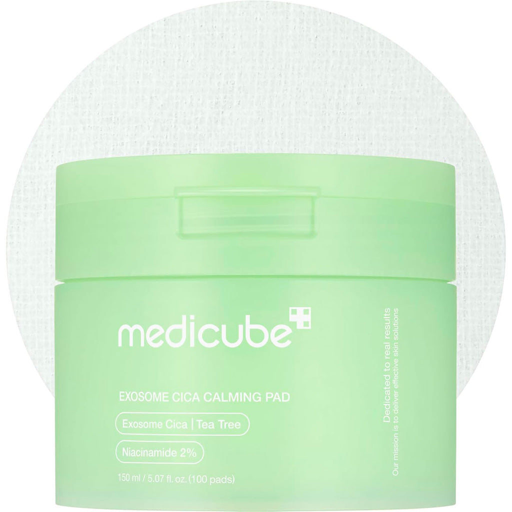 MEDICUBE EXOSOME CICA CALMING PAD (100 ALMOHADILLAS)