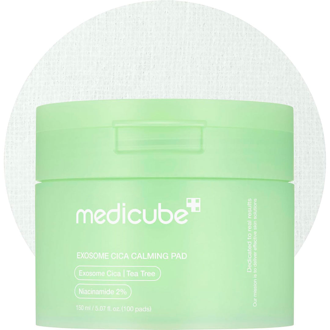 MEDICUBE EXOSOME CICA CALMING PAD (100 ALMOHADILLAS)