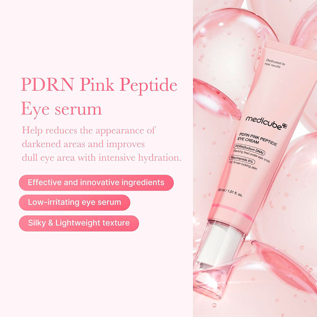 MEDICUBE PDRN PINK PEPTIDE EYE CREAM (30 ml)