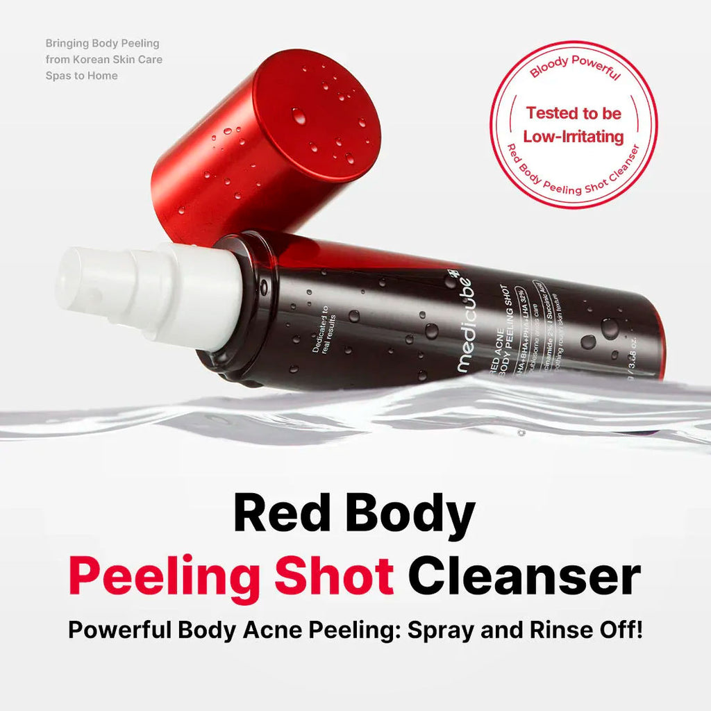MEDICUBE RED ACNE BODY PEELING SHOT 2.0 (110 g)