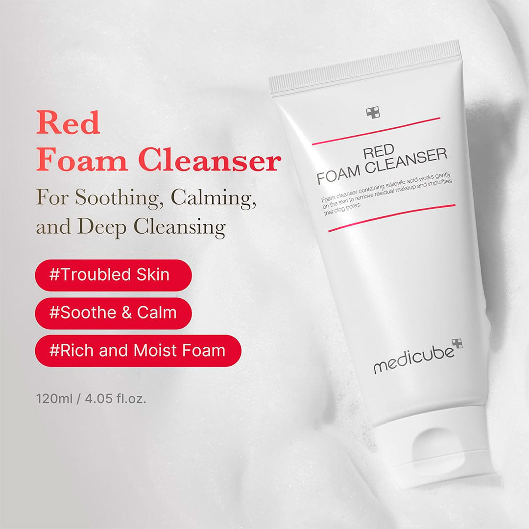MEDICUBE RED FOAM CLEANSER (120 ml)