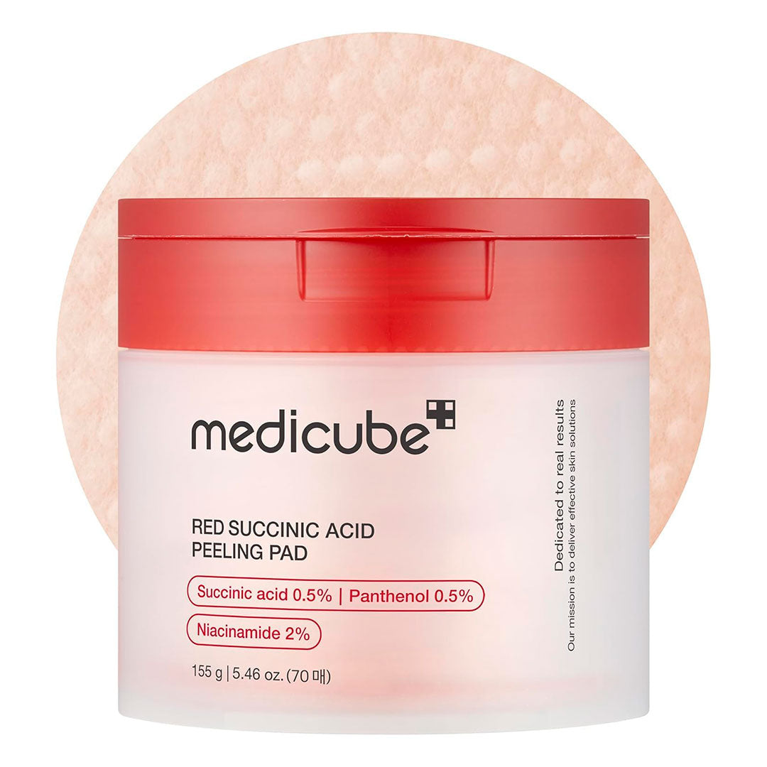 MEDICUBE RED SUCCINIC ACID PEELING PAD (70 ALMOHADILLAS)