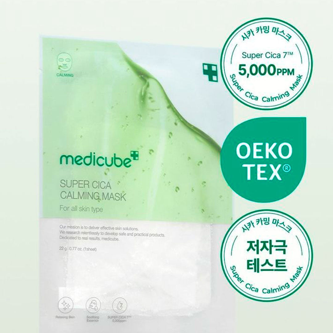 MEDICUBE SUPER CICA CALMING MASK ( 1PZ)
