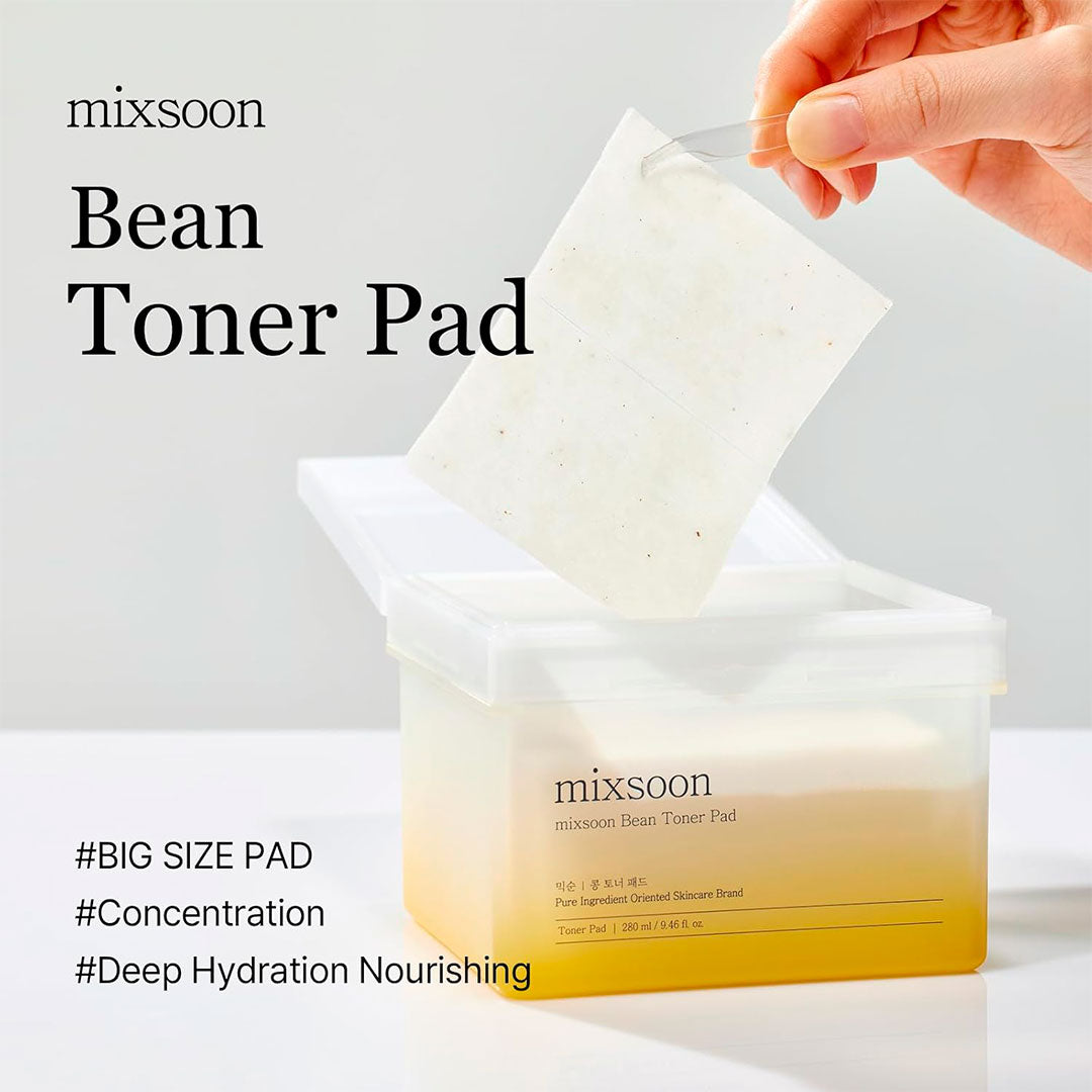 MIXSOON BEAN TONER PAD (70 SHEETS)