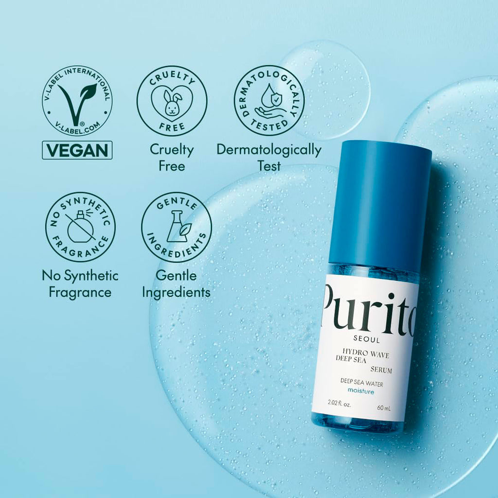 PURITO SEOUL HYDRO WAVE DEEP SEA SERUM (60 ml)