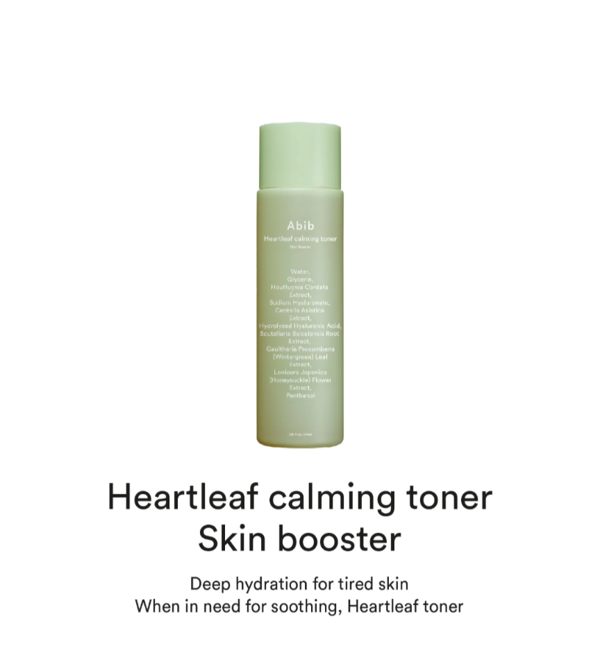 Heartleaf Calming Toner Skin Booster
