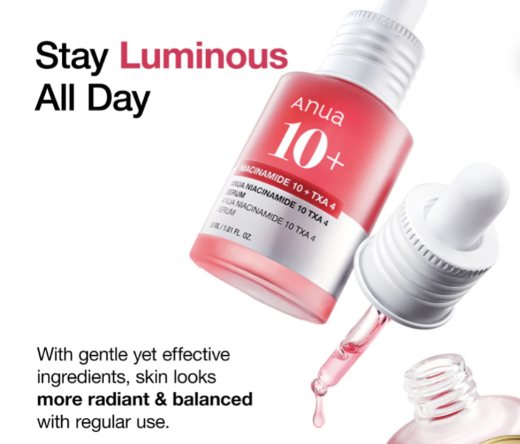 Niacinamide 10 TXA 4 Serum for Brightening and Dark Spots