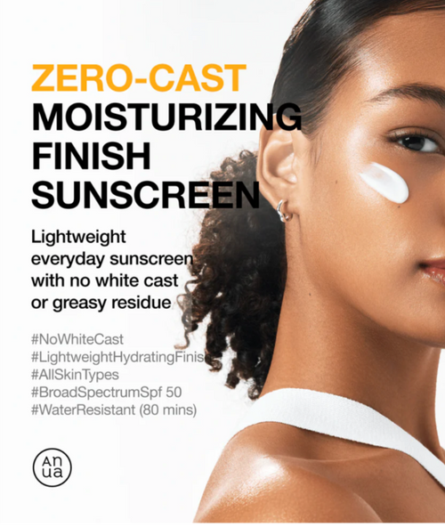 Zero-cast Moisturizing Finish Sunscreen