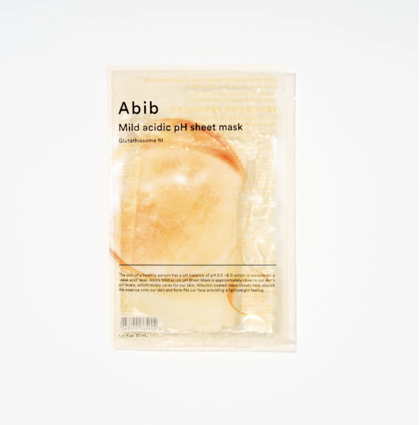 Abib MILD ACIDIC PH SHEET MASK GLUTATHIOSOME FIT